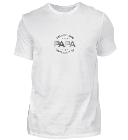 Herren Basic Shirt- Papa Größte Vorbild