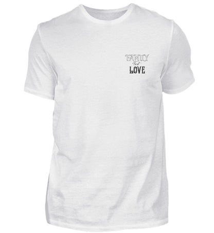 Herren Basic  Shirt- Family First Love