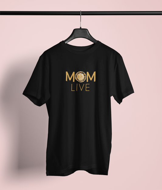 Übergrößen Damen T- Shirt  - Mom Live